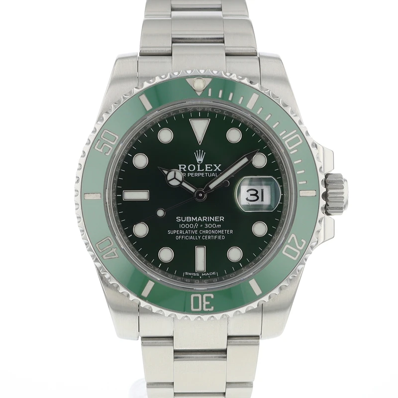 http media.juwelierburger.com webshop images products Rolex 34105 RolexSubmarinerDate116610LV17645HULK 00