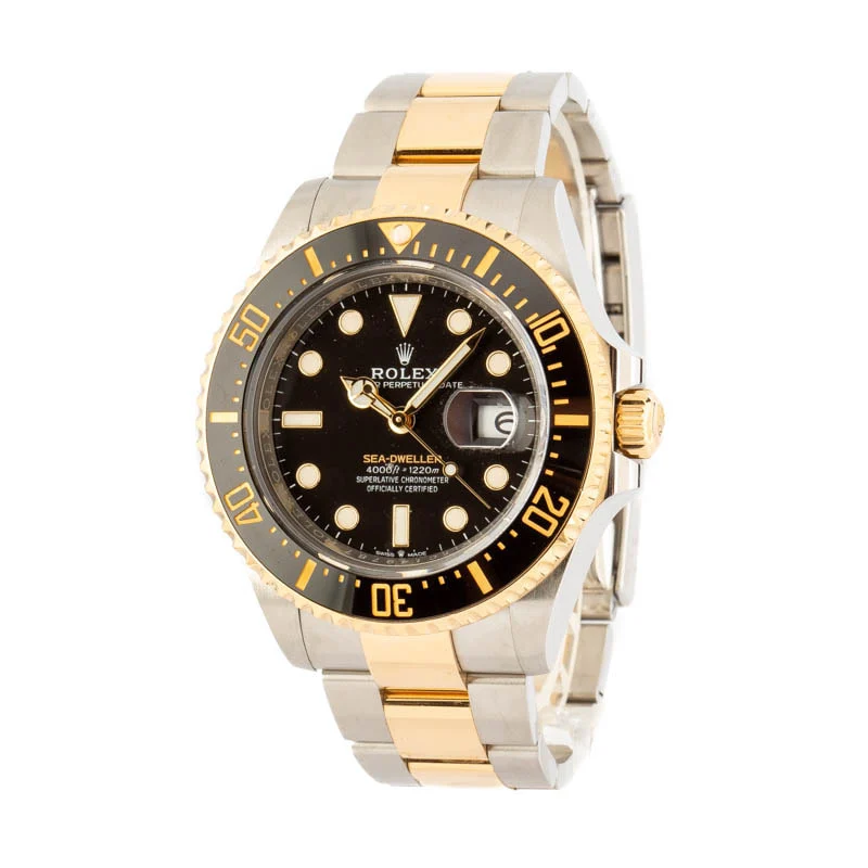 Used-Rolex-Sea-Dweller-126603-Ceramic-Bezel-SKU166637 Used Rolex Sea Dweller 126603 Ceramic Bezel SKU166637