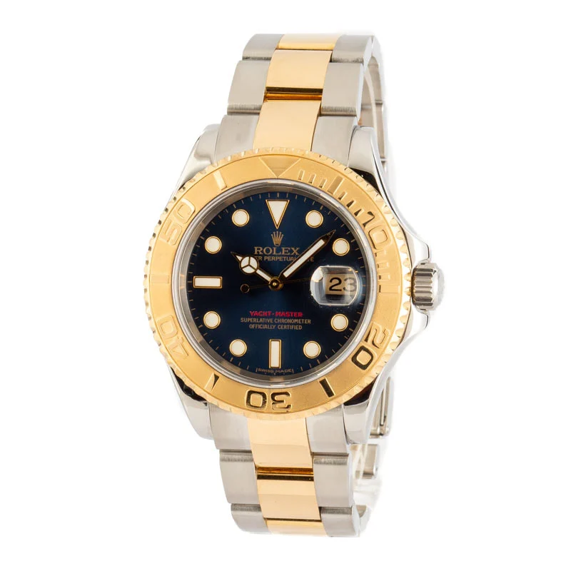 rolex yacht master two tone